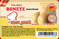 Etiqueta de Bizcotelas Pan José